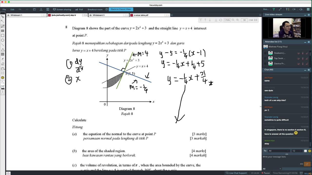 Part 2- Live Discussion for SPM-Add Math-P2
