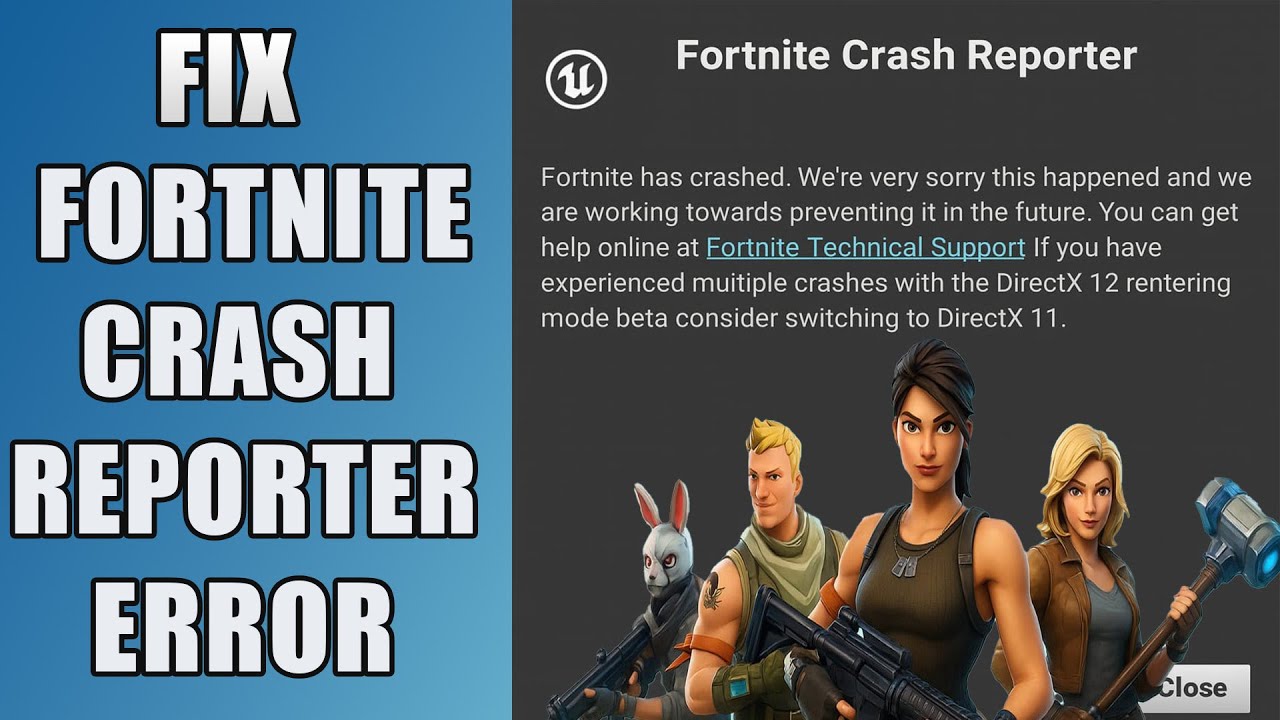 Как исправить ошибку Fortnite Crash Reporter | Быстрый и простой метод