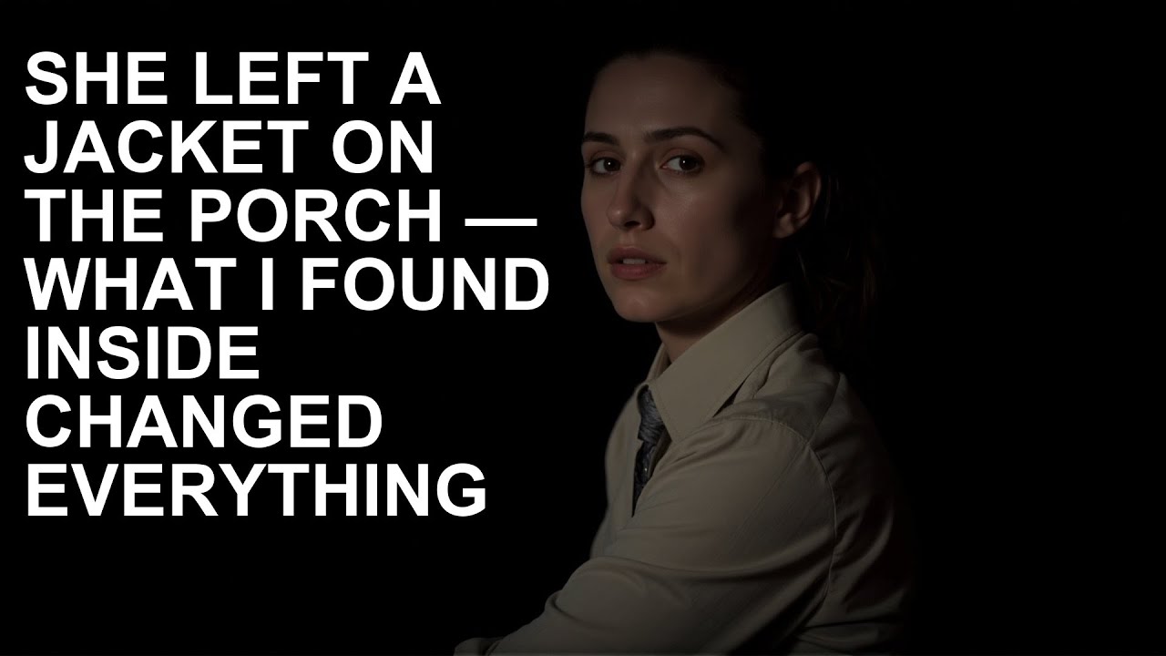 She Left A Jacket On The Porch — What I Found Inside Changed Everything