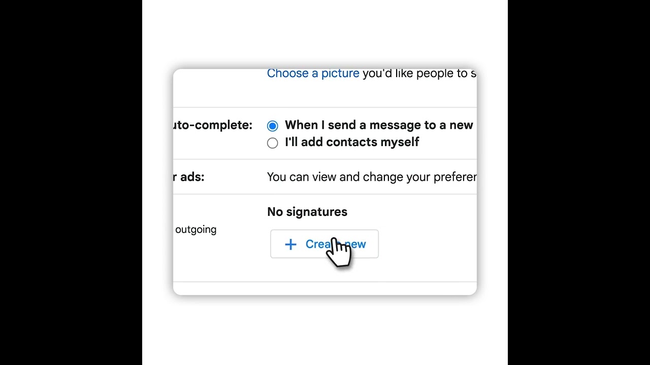 Add your personal touch with an automated email signature ✍ #Shorts