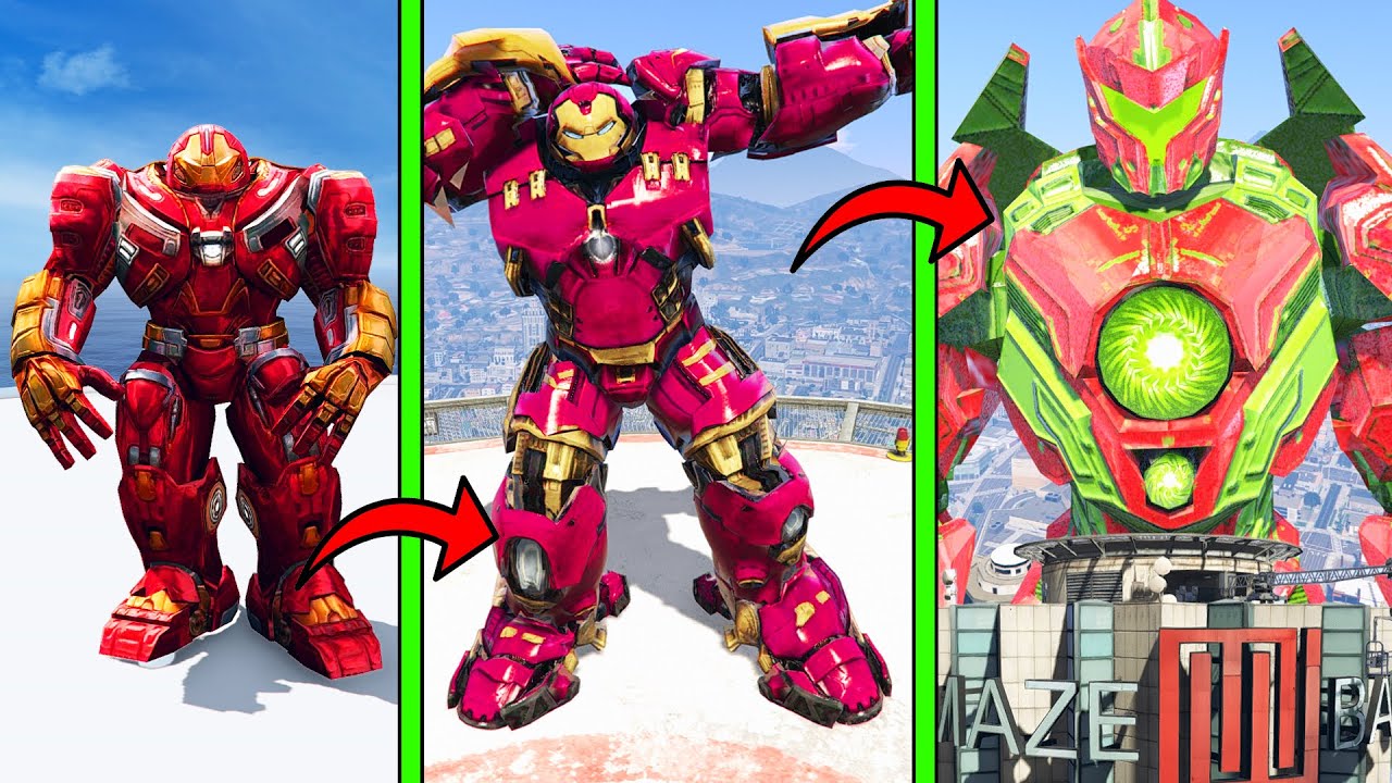 UPGRADING HULKBUSTER INTO THE NUCLEAR HULKBUSTER in GTA 5