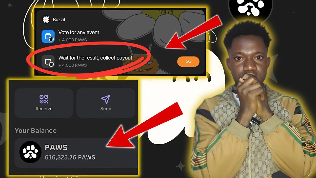 Paws latest token claim update | Last task to complete and verify eligibility for paws airdrop