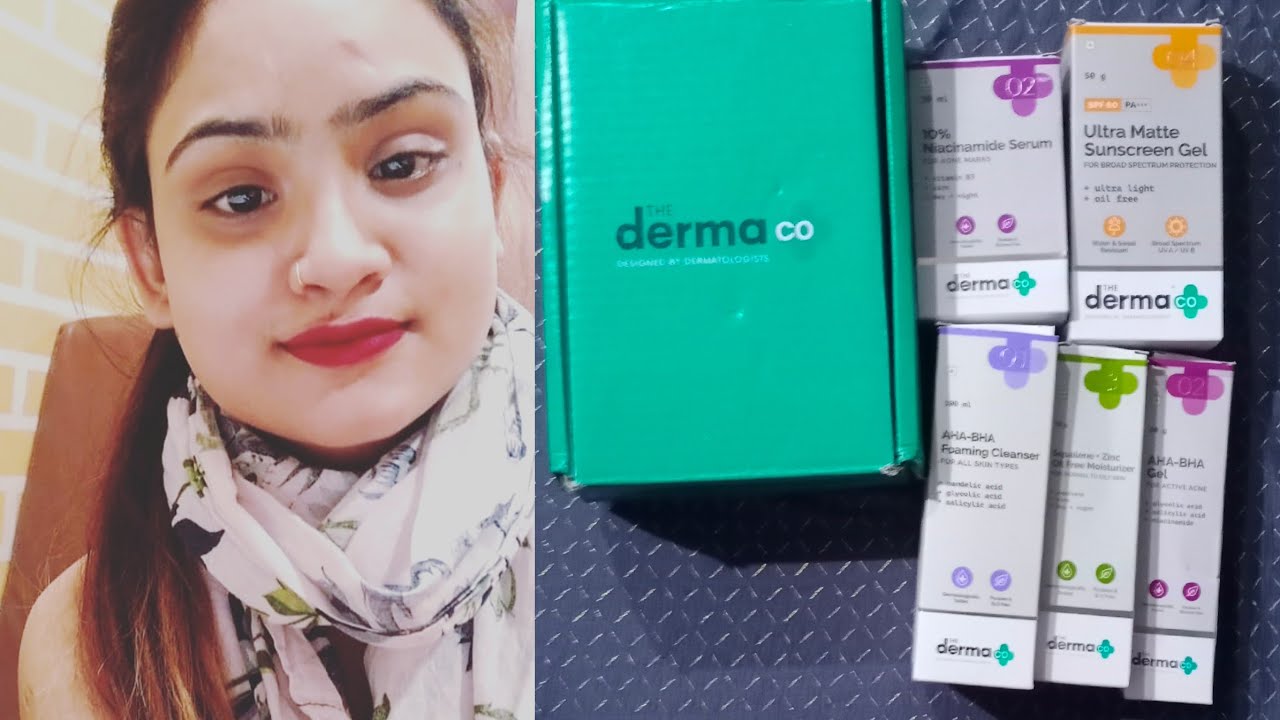 #thedermaco I tried the derma Co customized skincare first time /Nisha's creations 😍😘