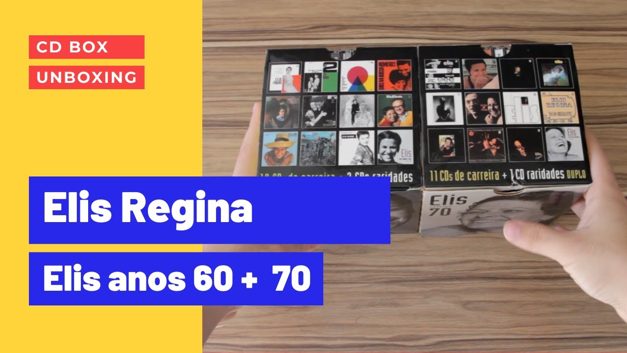 Unboxing Elis Regina Box Elis Anos 60 e Anos 70