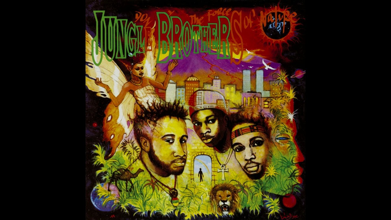 jungle brothers - j-beez comin' through (original instrumental / remastered)
