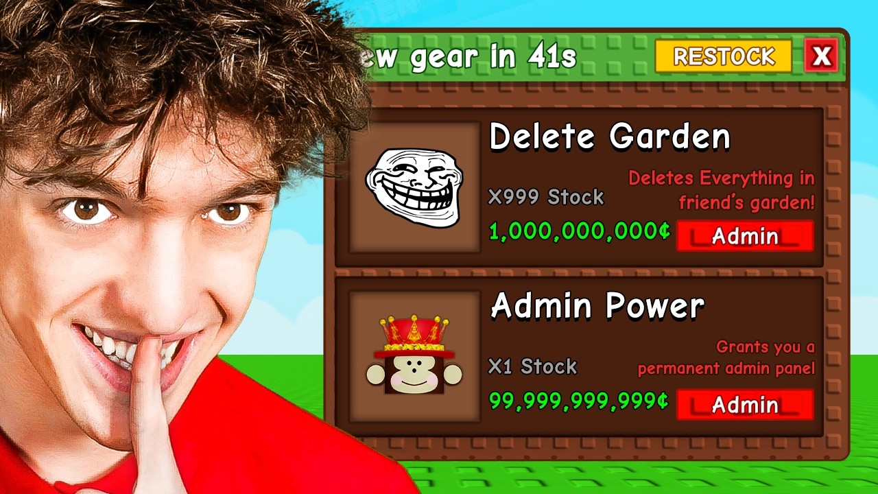 Using ADMIN PANEL To Troll Little Sister!