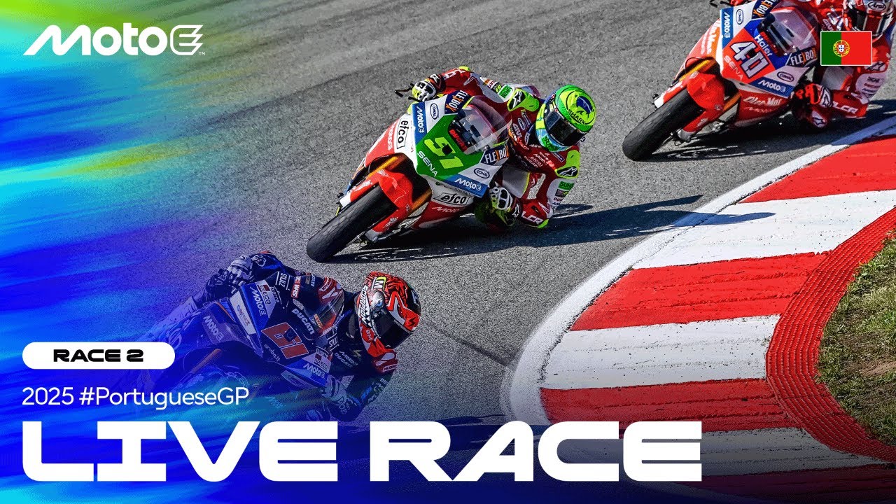 🔴 MotoE&trade; LIVE RACE 2 | #PortugueseGP 🇵🇹