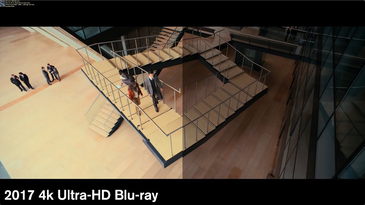 Inception - 4k/Blu-ray Comparison