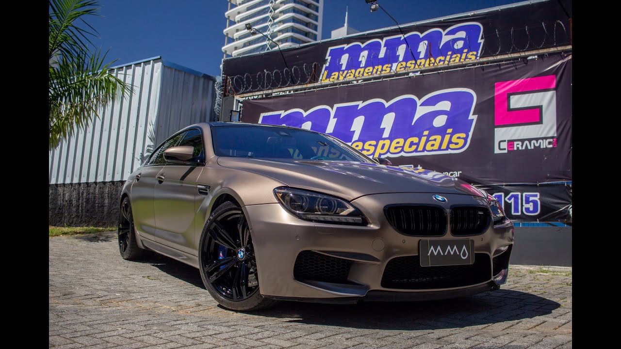 BMW M6 FROZEN BRONZE - Full Detail + Prote&ccedil;&atilde;o com Ceramic Pro