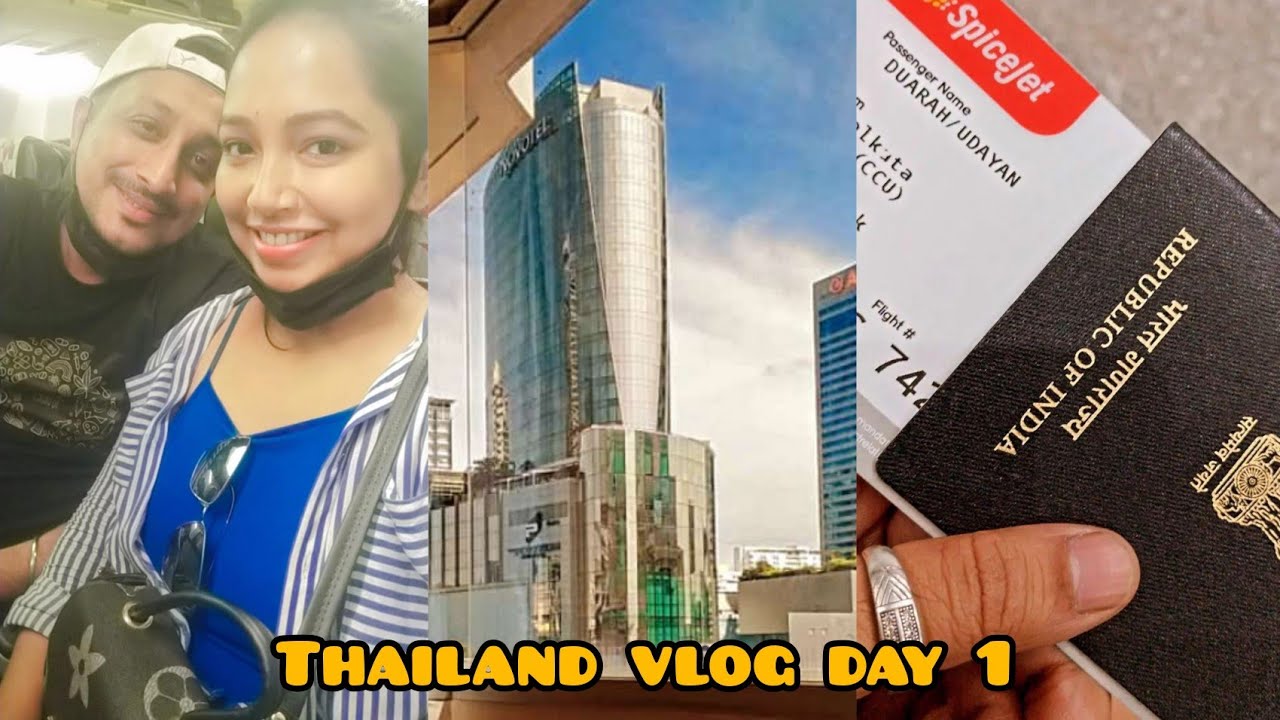 Thailand Trip. vlog 1 @TheUdayan69