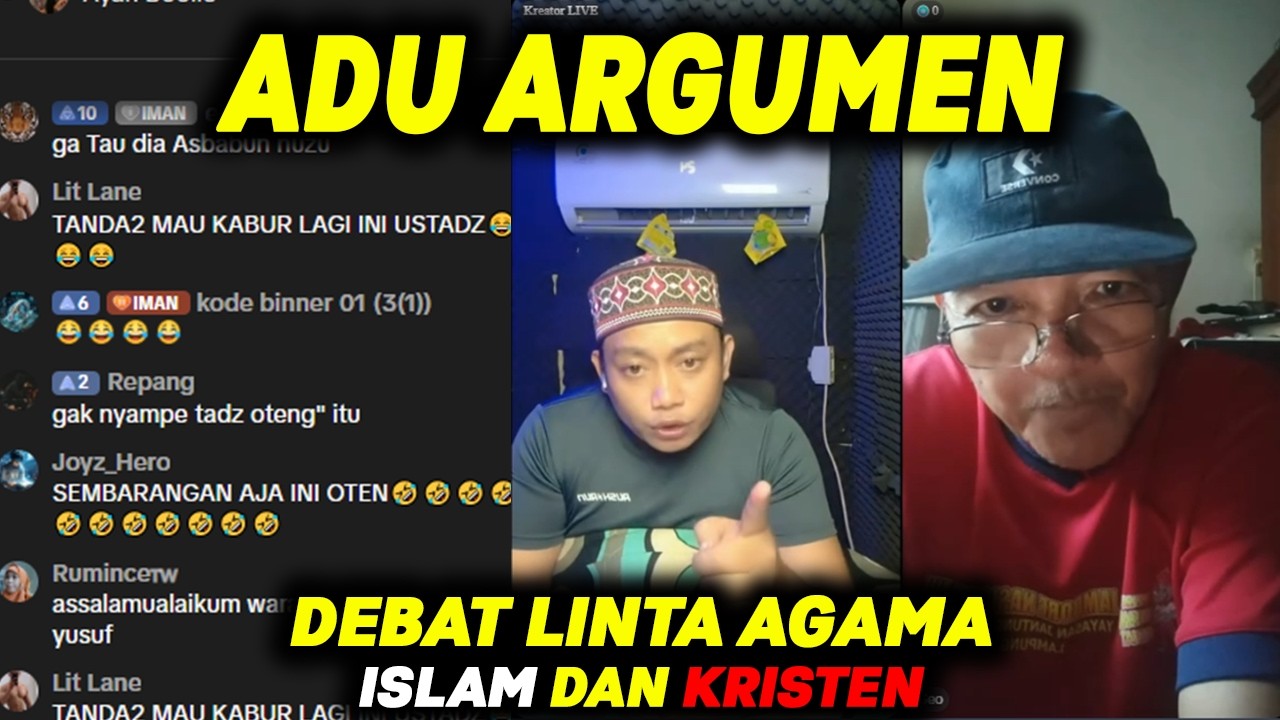 Siaran Langsung Debat Islam Kristen Tentang Ketuhanan Dan Kitab Suci