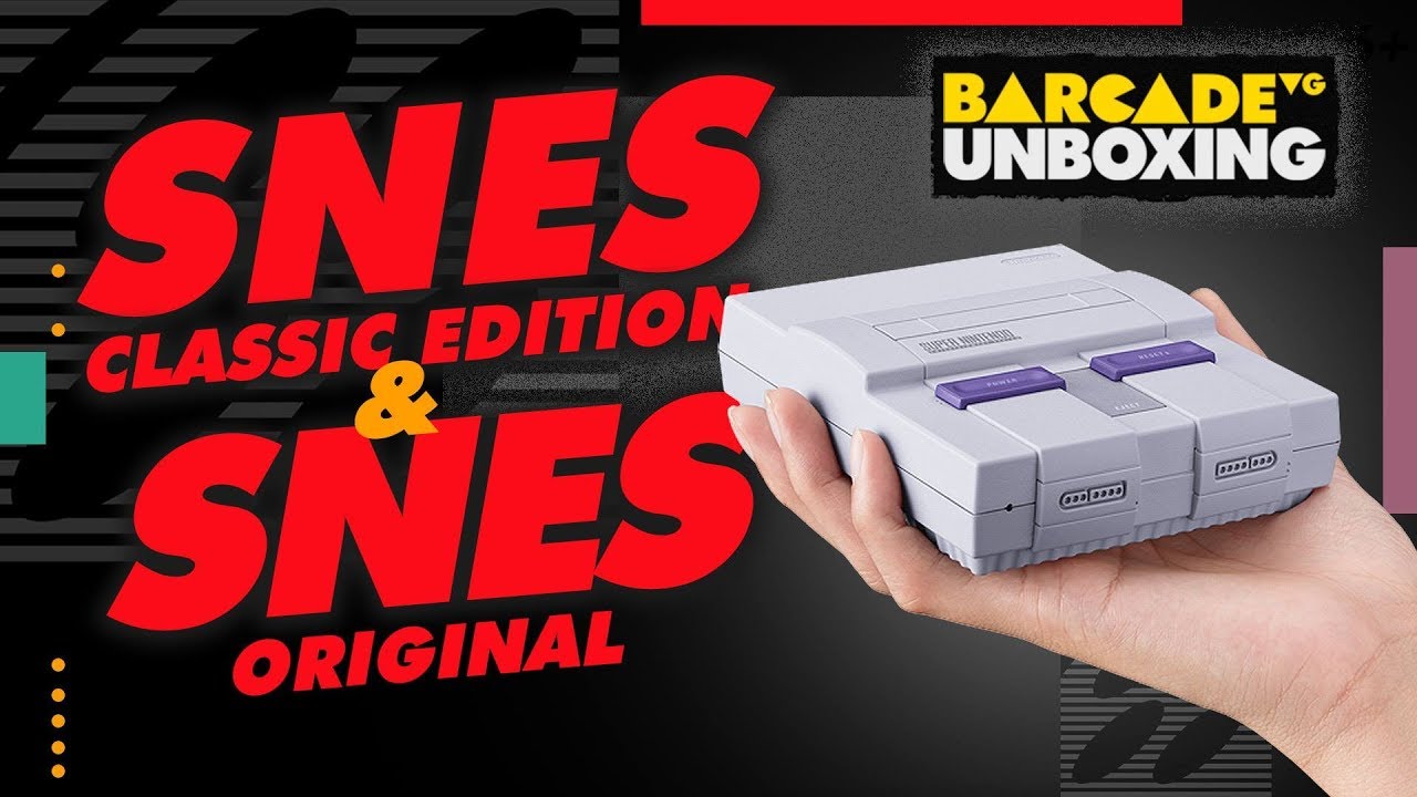 UNBOXING SNES Classic Edition y SNES Original