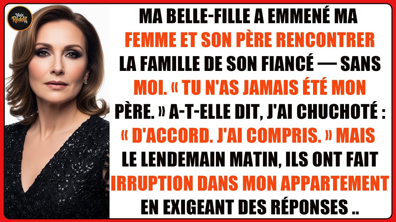 Ma Belle-fille A Dit : Tu N’as Jamais Été Mon Père  — Alors J’ai Laissé La Vérité Parler À L’église