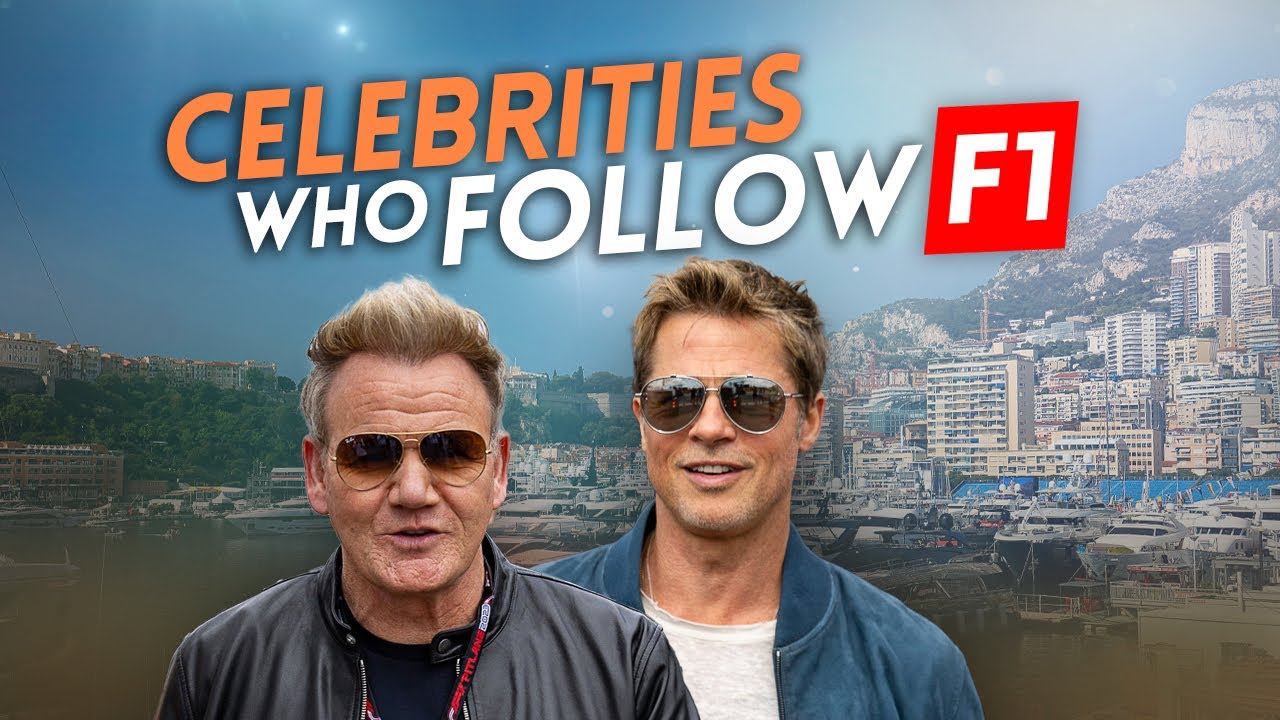 CELEBRITIES who follow F1!