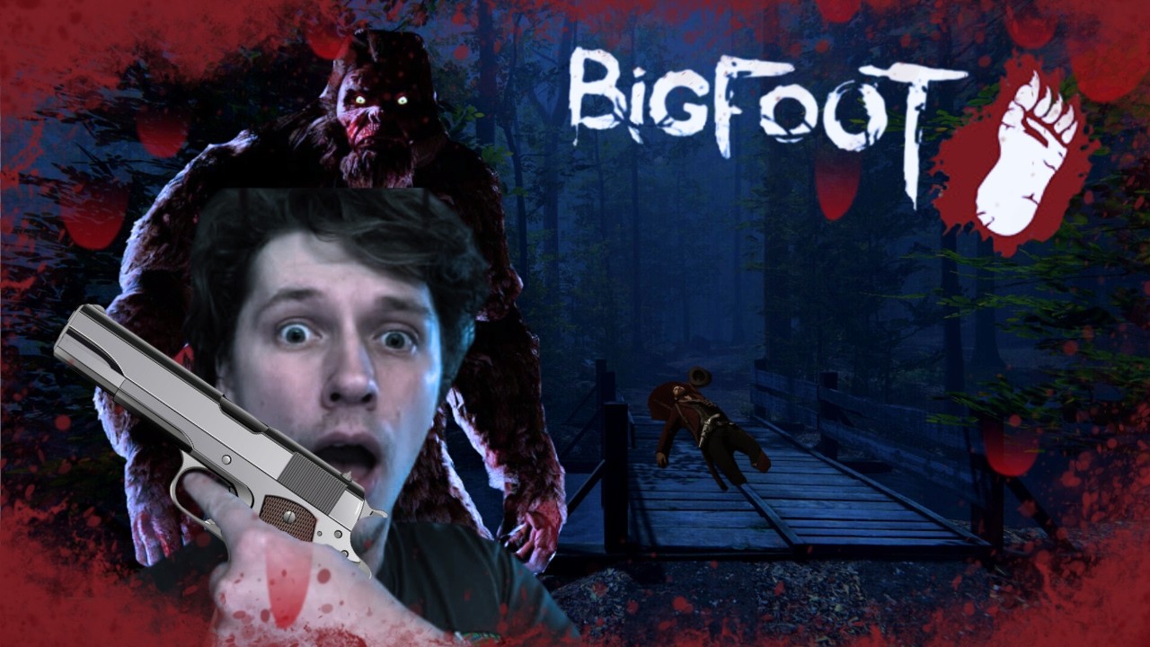 3 guys one FREAKFOOT (BIGFOOT)
