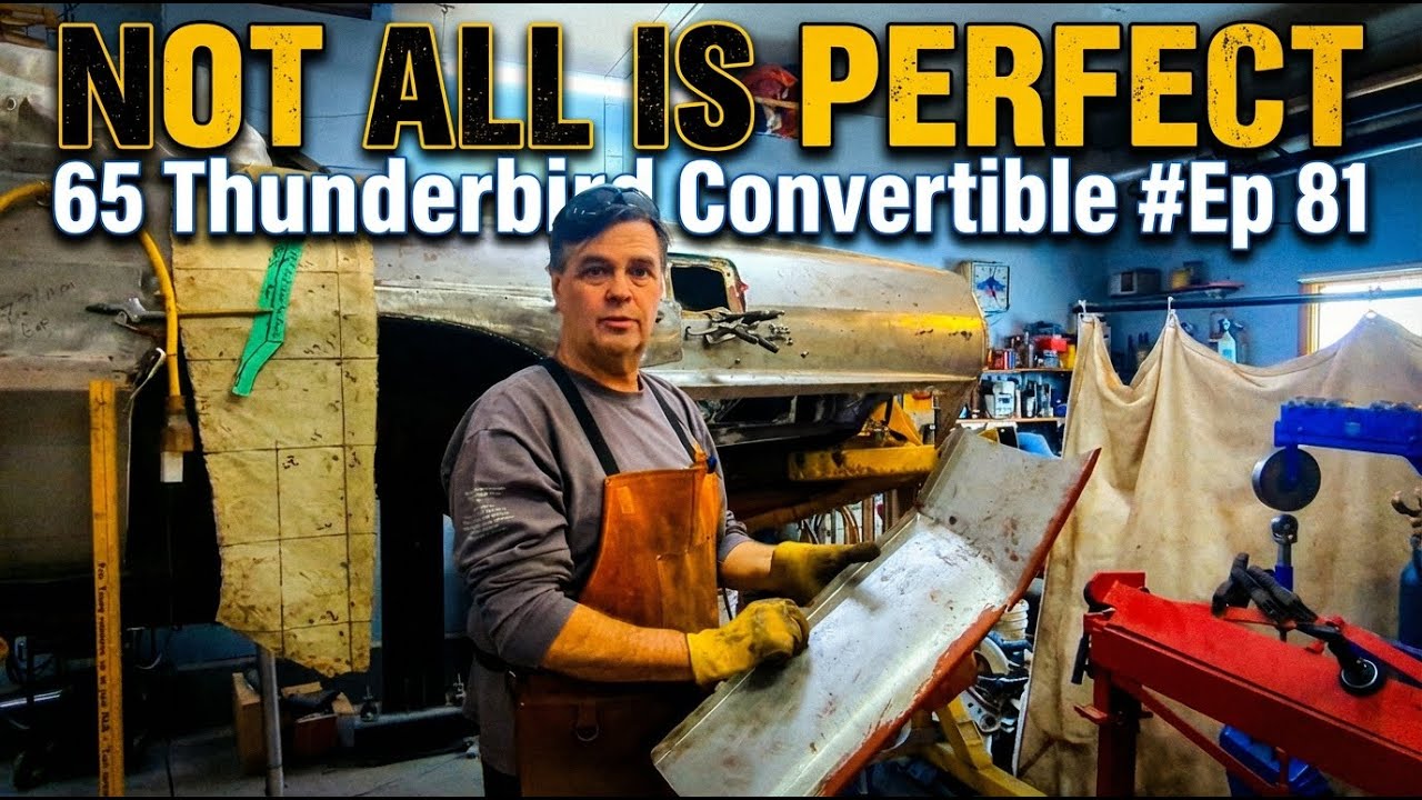How Bad Can They Be! Installing Rear Quarter Parts - 65 Thunderbird Convertible Ep #81