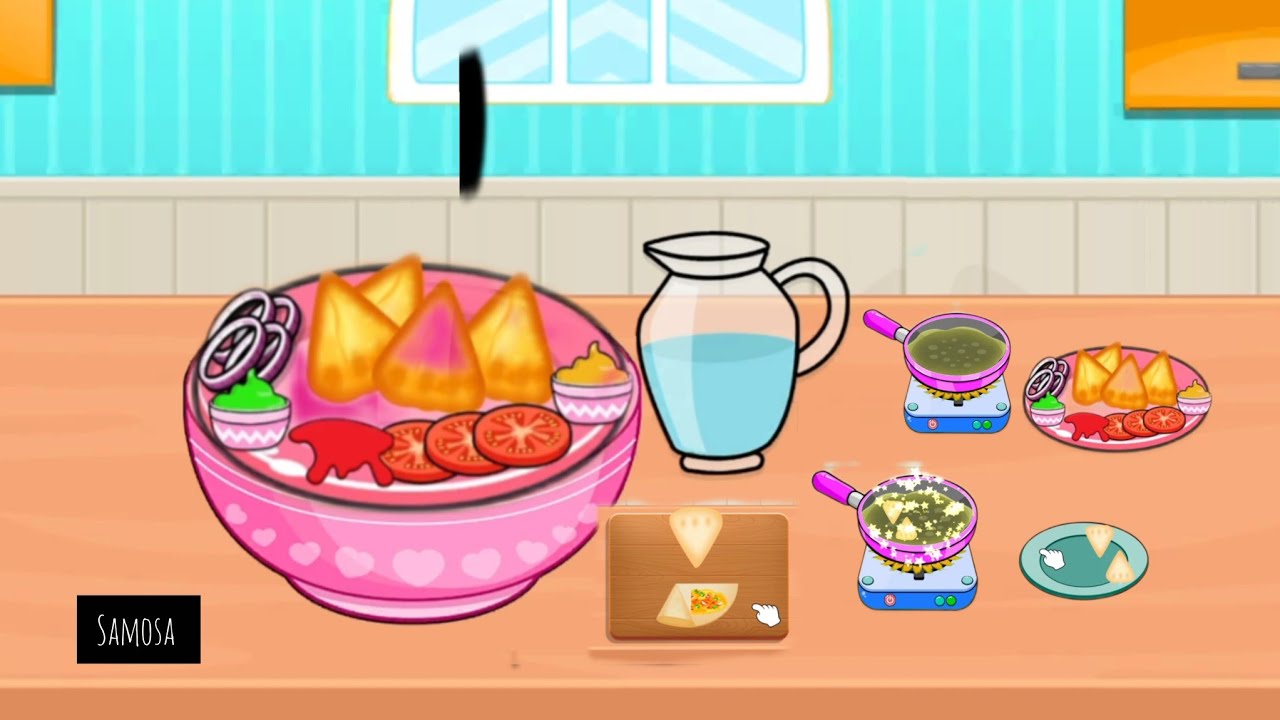 SAMOSA RECIPE||COCING VIDEO||GAME|| 🎮🥗
