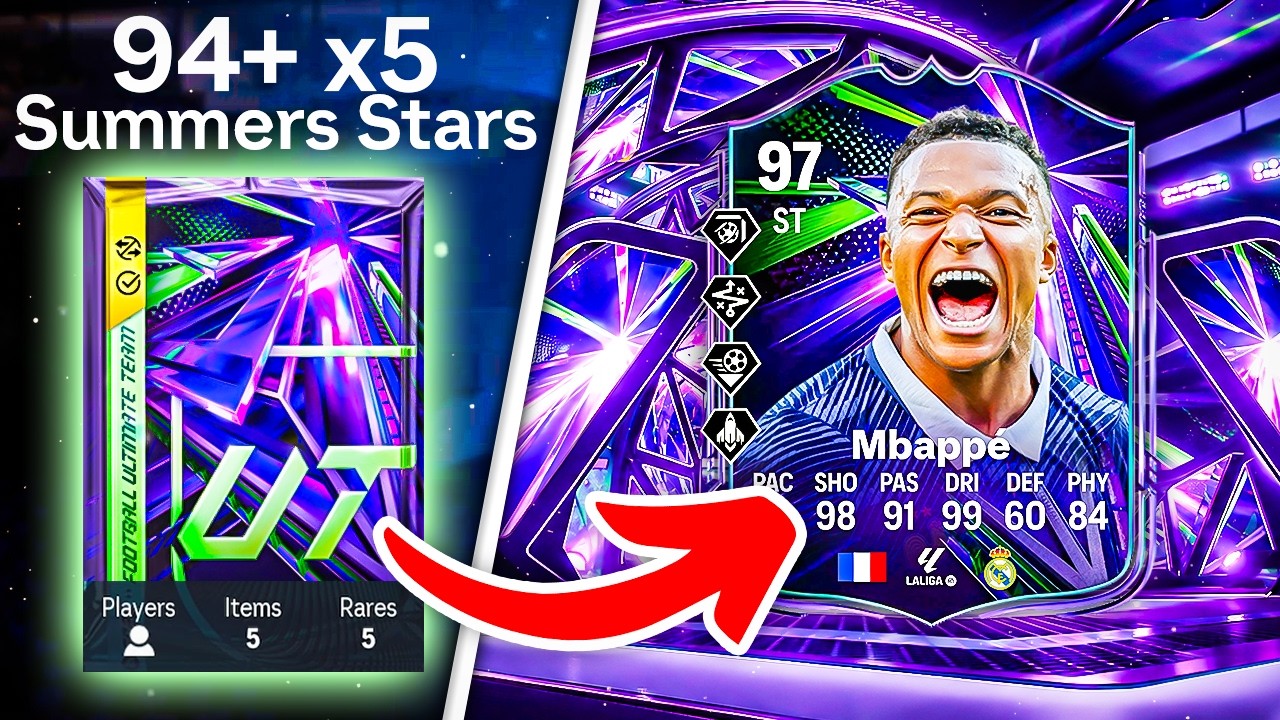 94+ x5 SUMMER STARS PACKS! 🚨 FC 26 Ultimate Team