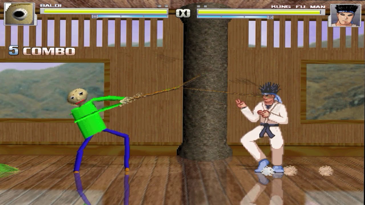 Baldi is OP in M.U.G.E.N