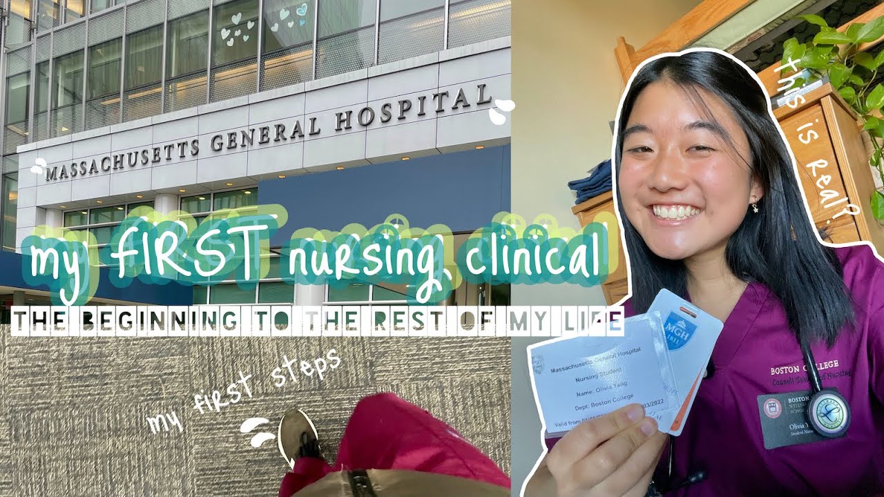 MY FIRST NURSING CLINICAL || let's get real with a boston college sophomore