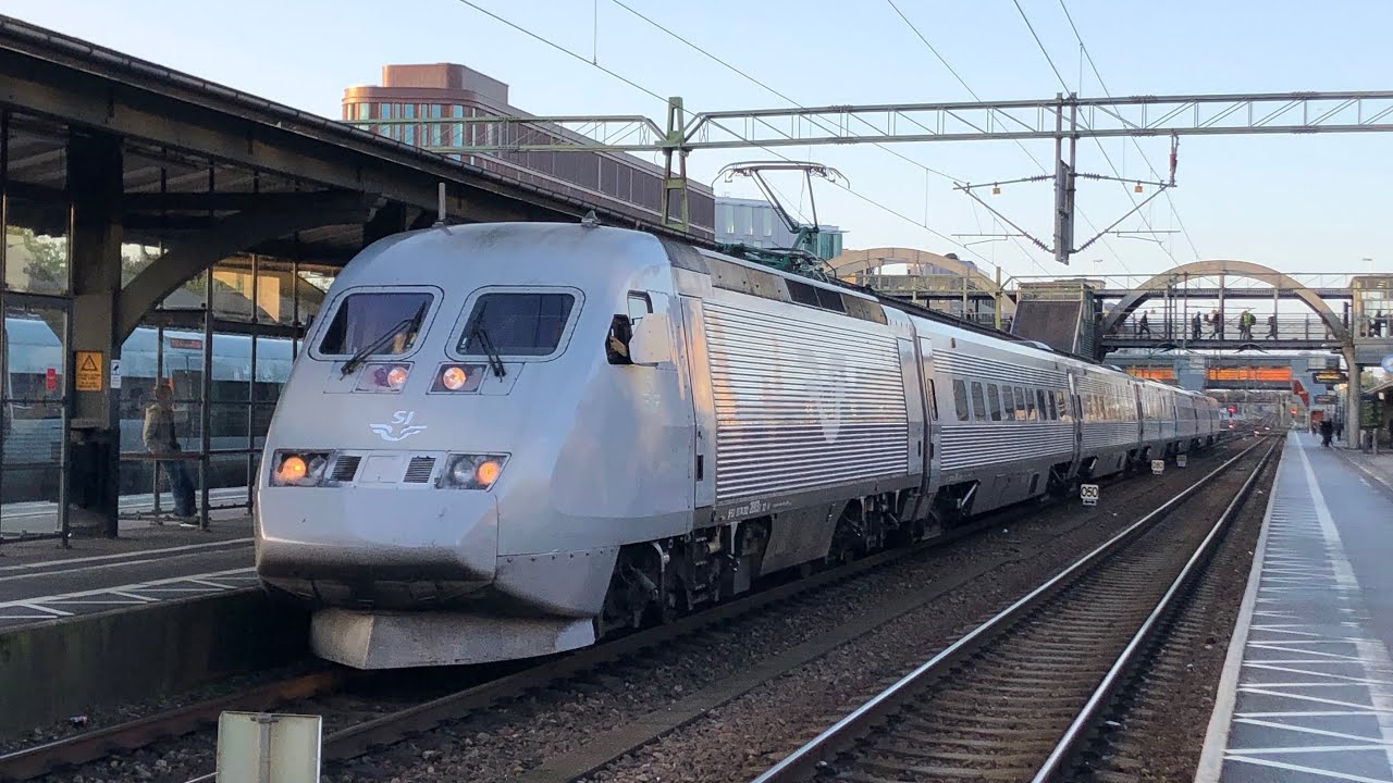 Tåg i Lund / Trains in Lund (Skåne)