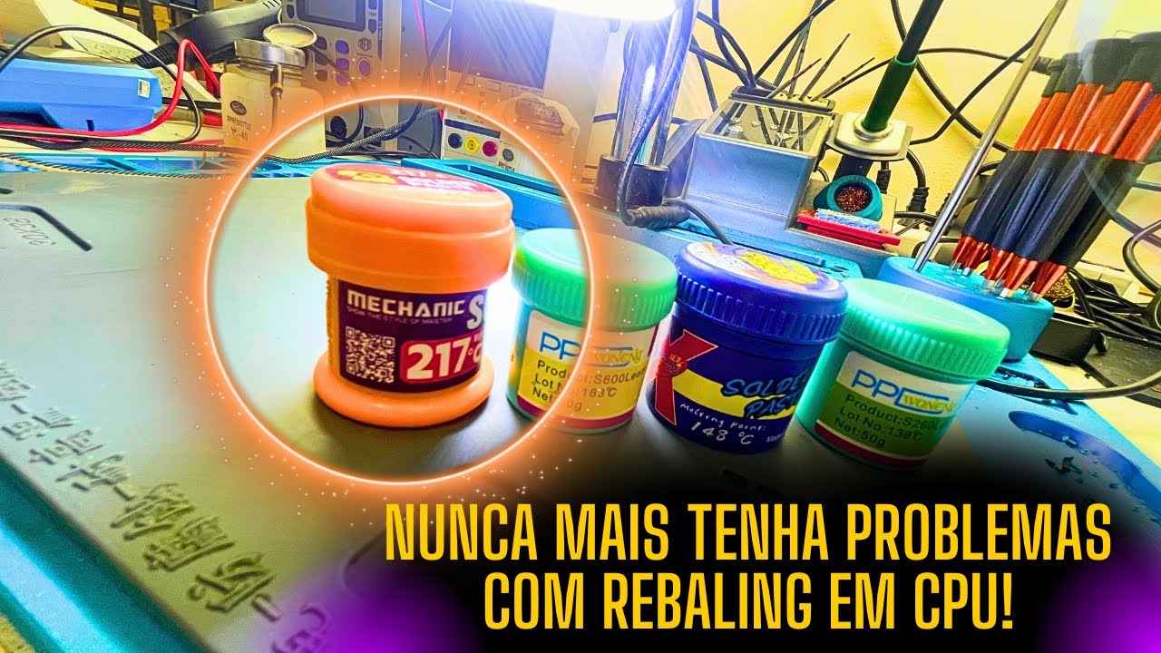 Solda em Pasta Para Técnicos Em Consertos de Celular - @gscellassistec