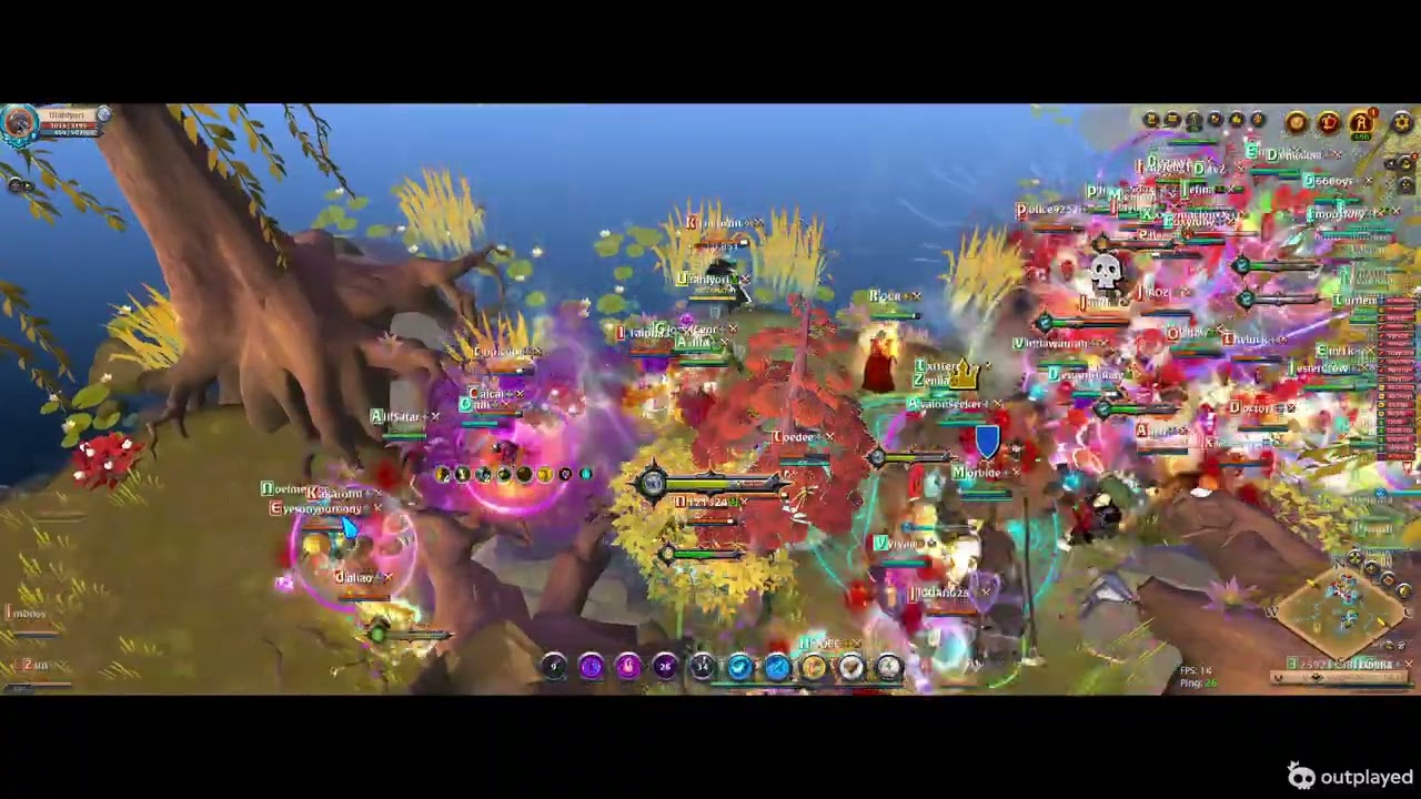 GREAT ARCANE POV! AFTERMATH VS CCTV OPEN FIELD FIGHT ALBION ONLINE EAST PART 2