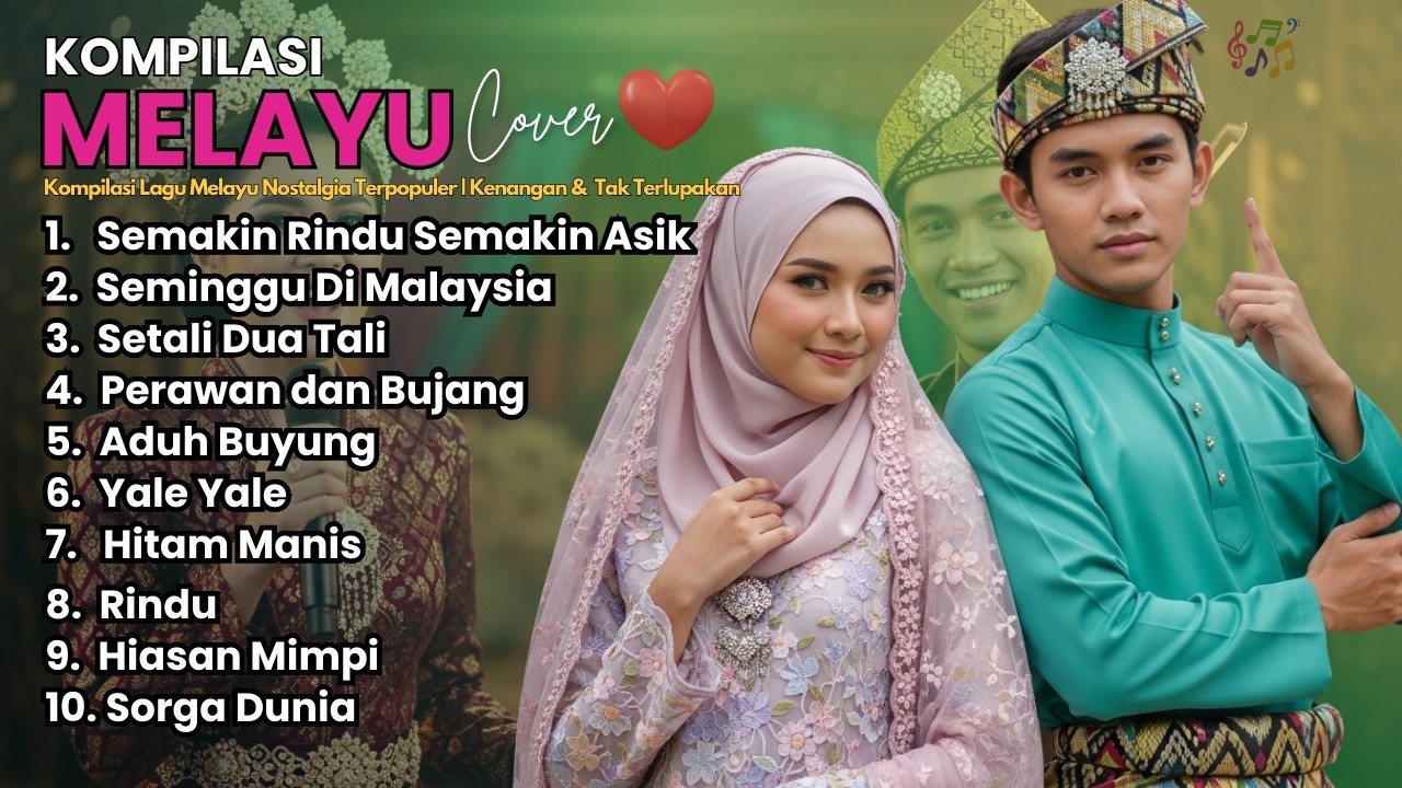 Kompilasi Lagu Melayu Nostalgia Terpopuler | Kenangan & Tak Terlupakan