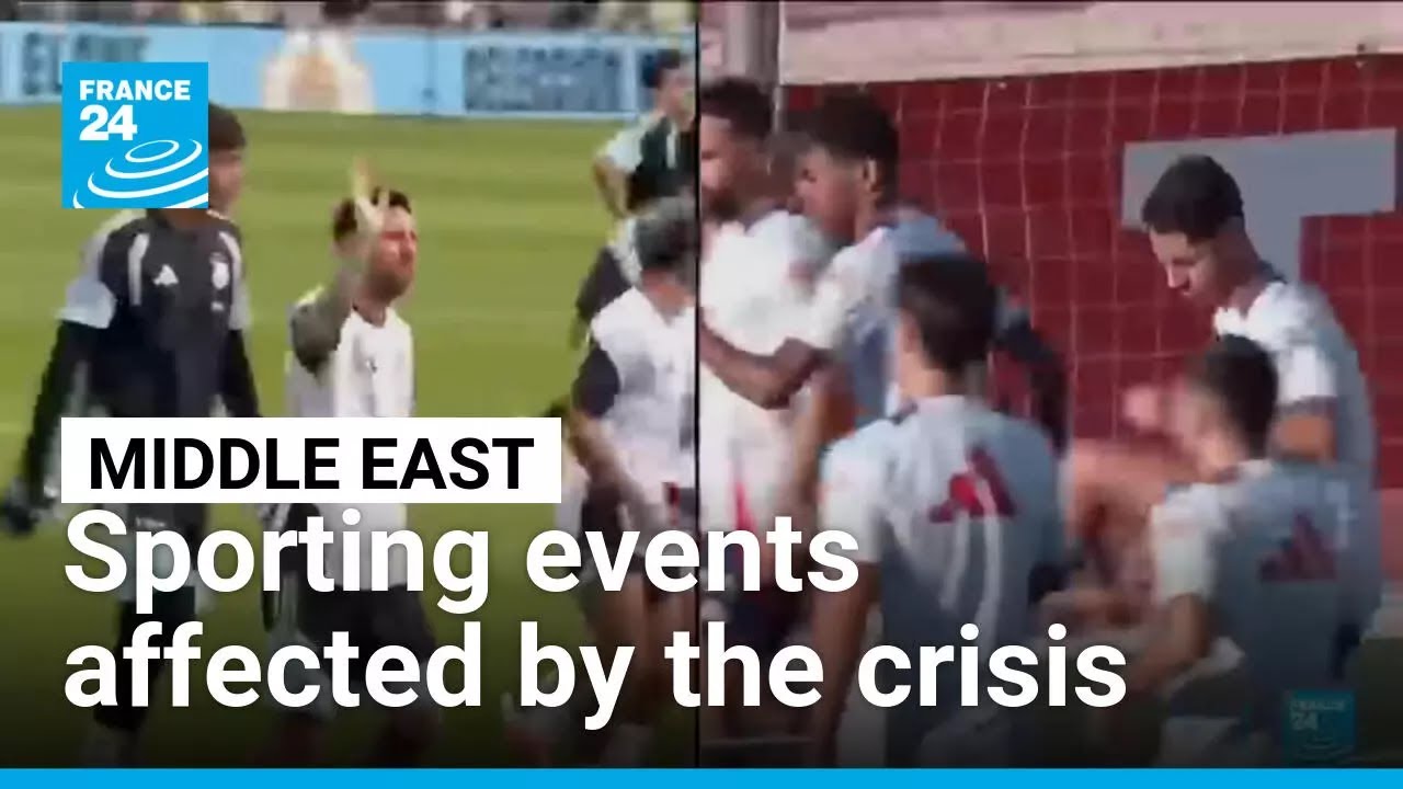 F1, tennis... How the Middle East crisis has affected sporting events and athletes &bull; FRANCE 24
