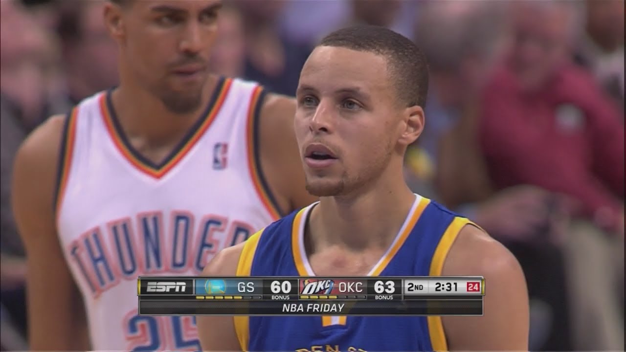 2014.01.17 - Stephen Curry Full Highlights at Thunder - 37 Pts, 11 Assists, Clinic!
