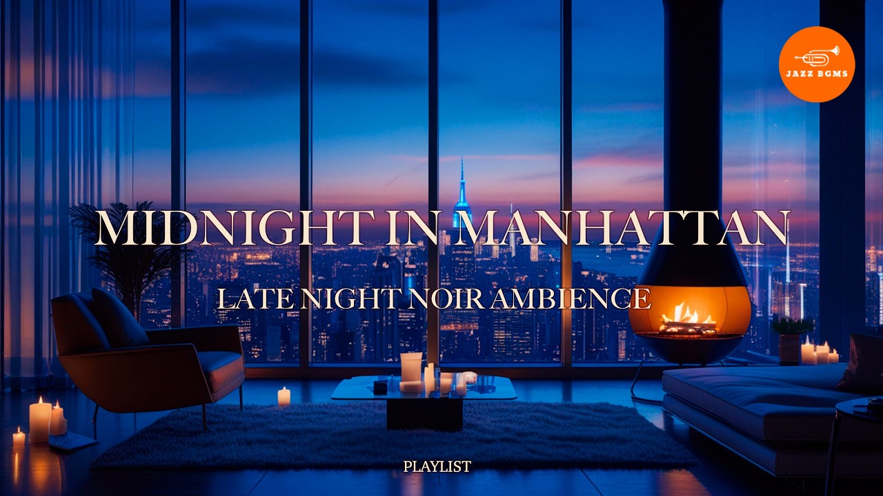 MIDNIGHT IN MANHATTAN — 50 Minutes of Original Solo Piano Jazz (JAZZ BGMS Project)