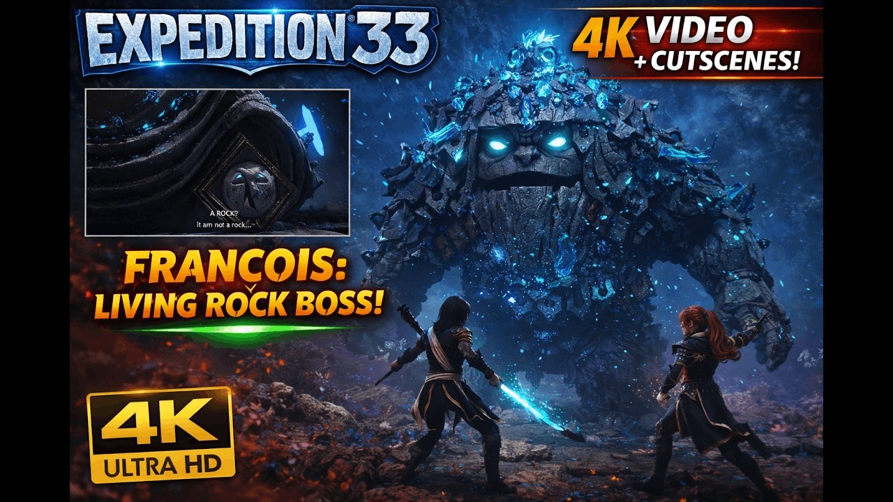 François – Living Rock Boss Fight | Expedition 33 4K Gameplay