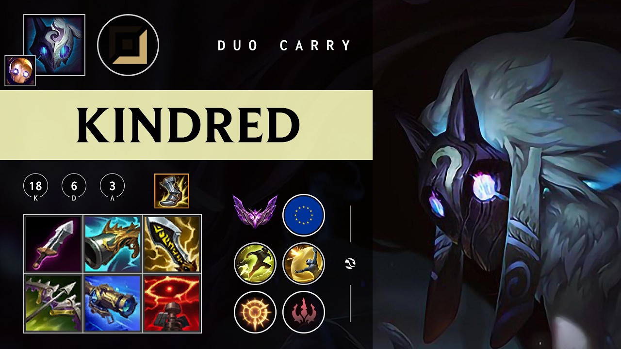 Kindred ADC vs Samira - EUW Master Patch 26.05