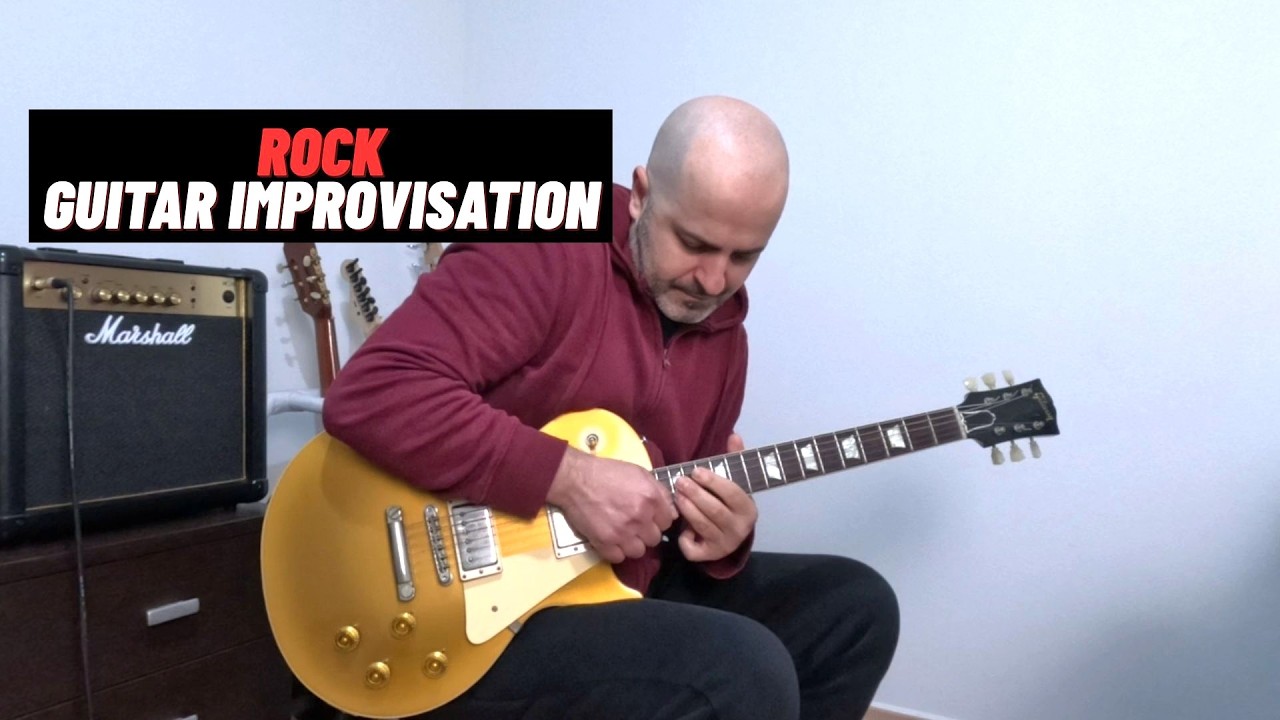 It's Just A Rock Guitar Improvisation