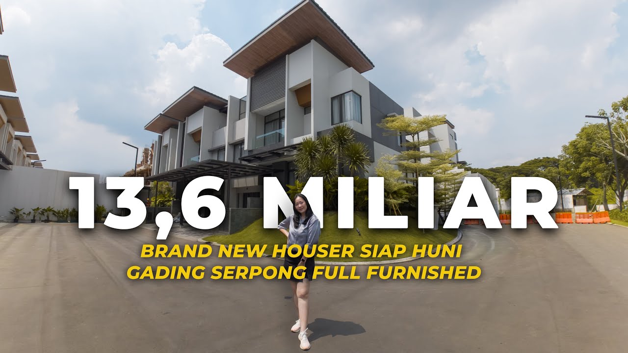 Rp 13.6M | Rumah Siap Huni Brand New Di The Springs Gading Serpong