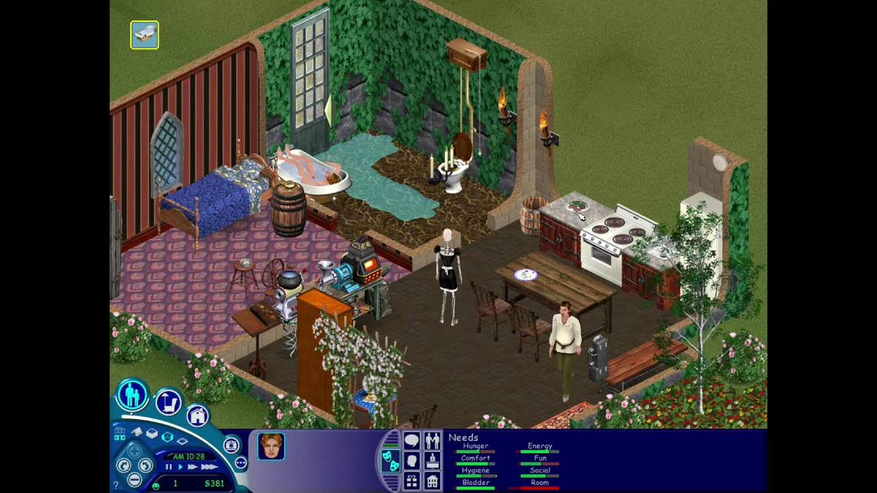 The Sims 1 Legacy: Witching Times in Magic Town - part 1 (No commentary - Long Gameplay)