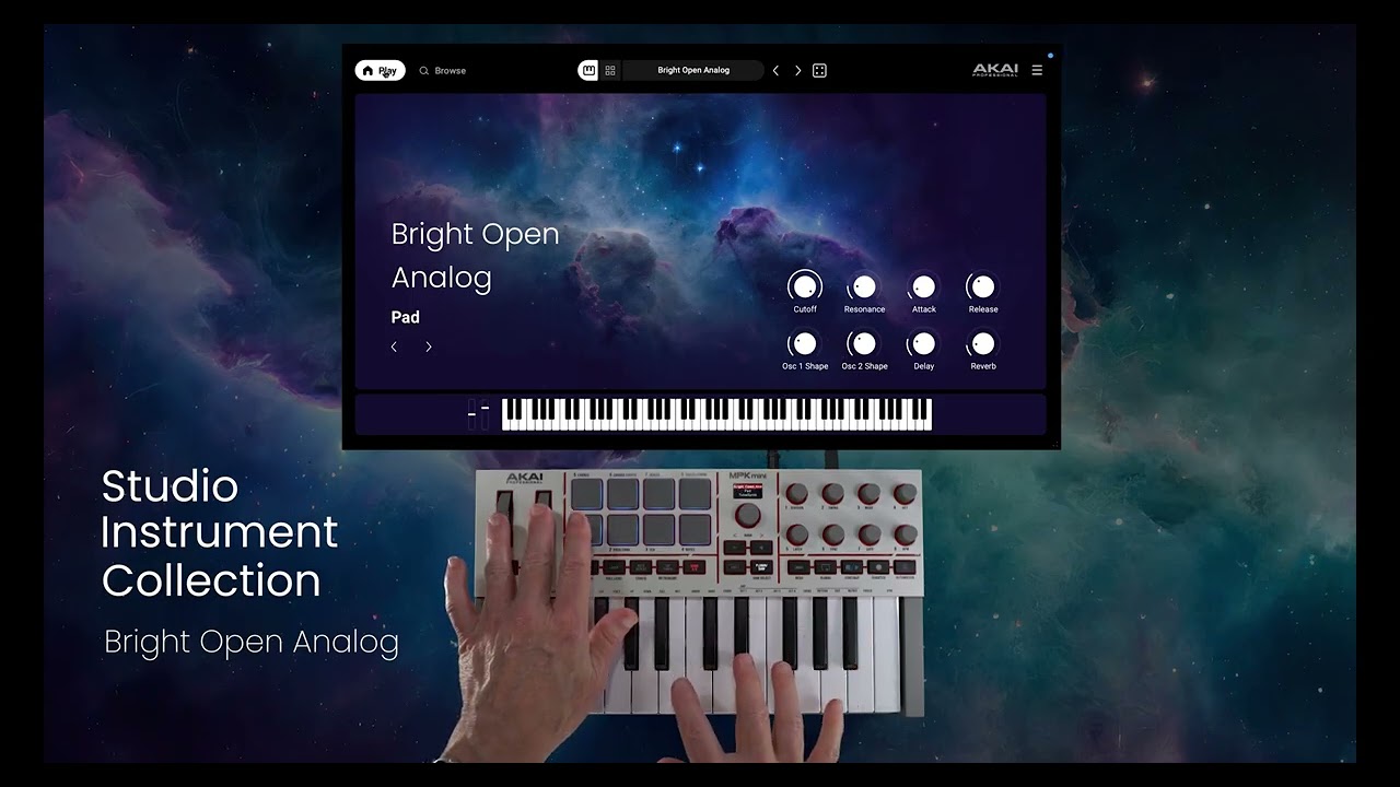 MPK Mini IV | Коллекция студийных инструментов: плагин, виртуальные пресеты инструментов