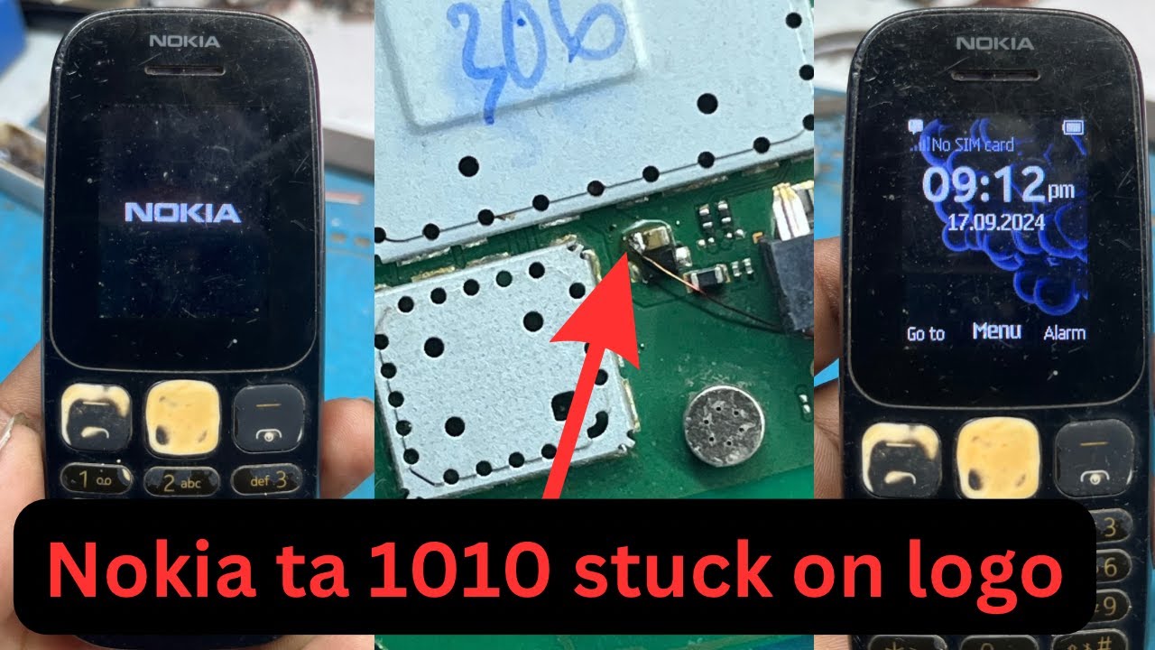 Nokia TA-1010 Stuck on Logo Problem Fix