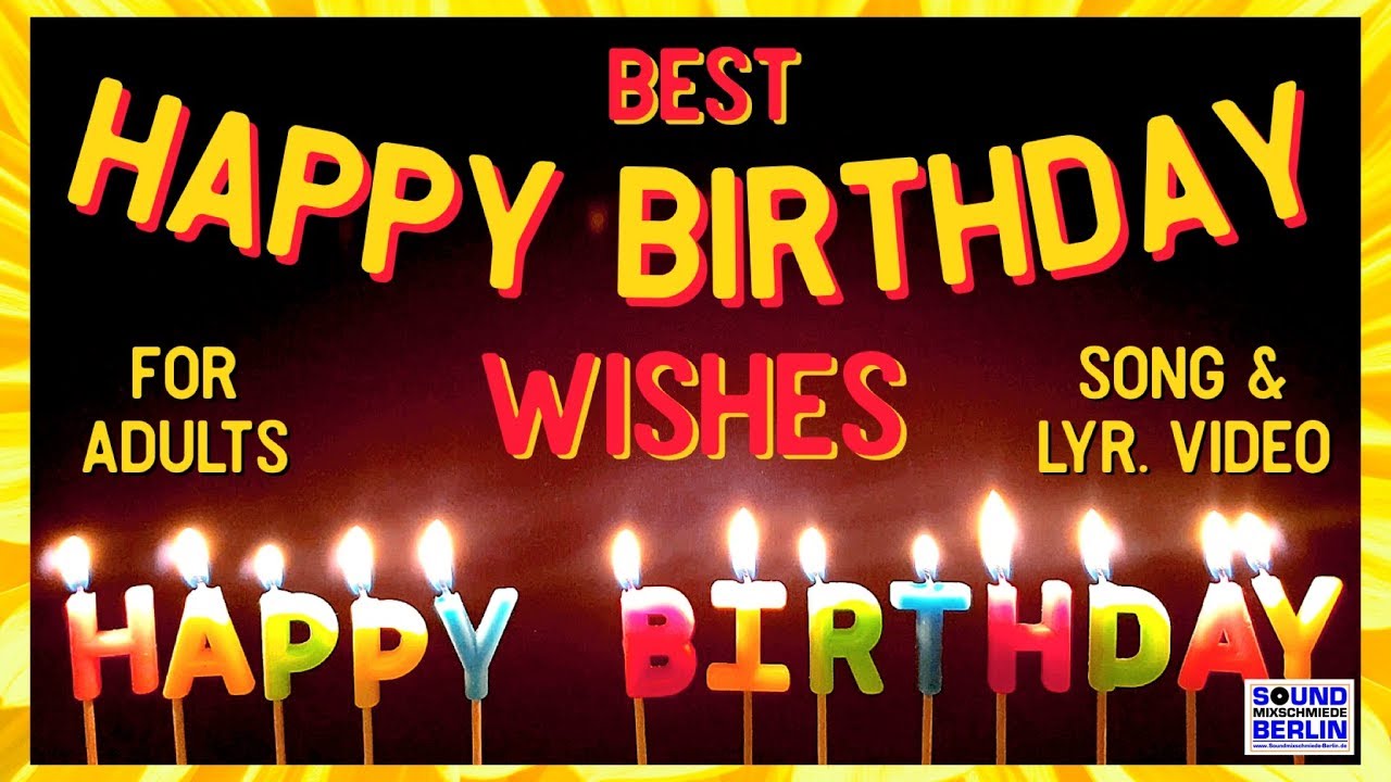 Good Wishes Happy Birthday Song ❤️ Happy Birthday Song Country for WhatsApp Soundmixschmiede-Berlin