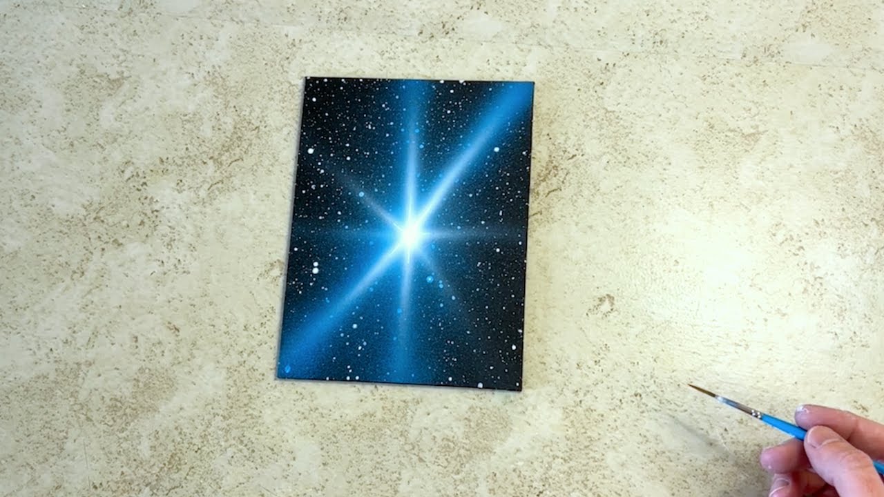 10 Minute Airbrush Painting | Supernova