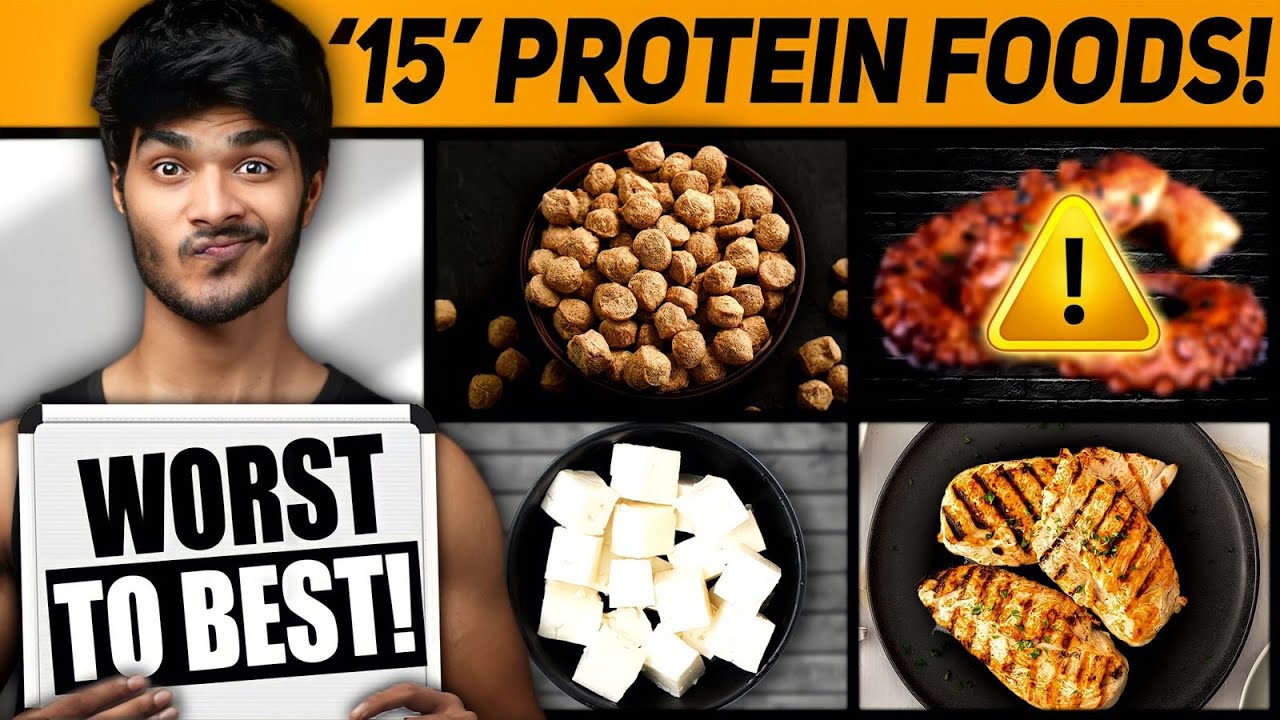 Top 15 ‘Protein Foods’ in India, Ranked from Worst to Best! | Tamil