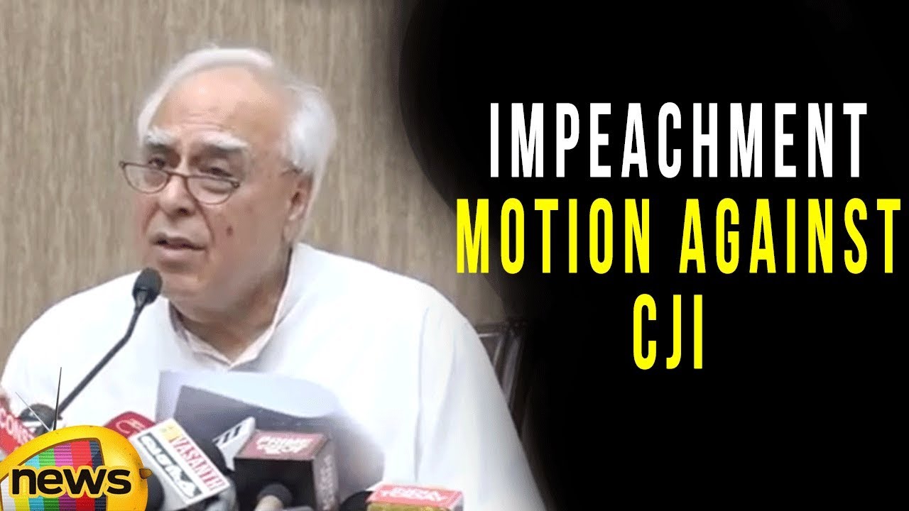 Kapil Sibal Addresses Media On Impeachment Motion Against CJI | Mango News