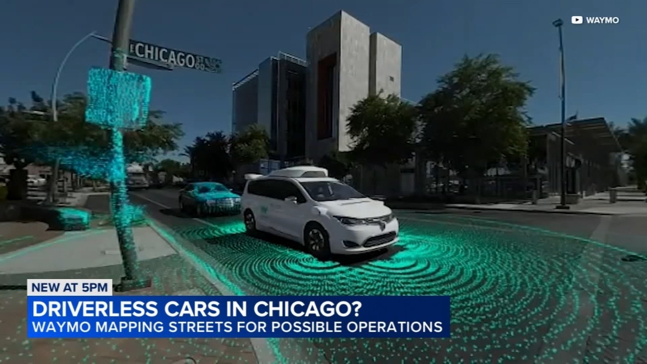 SPECIAL REPORT: What to know about Waymo, driverless taxi company spotted in Chicago mapping streets
