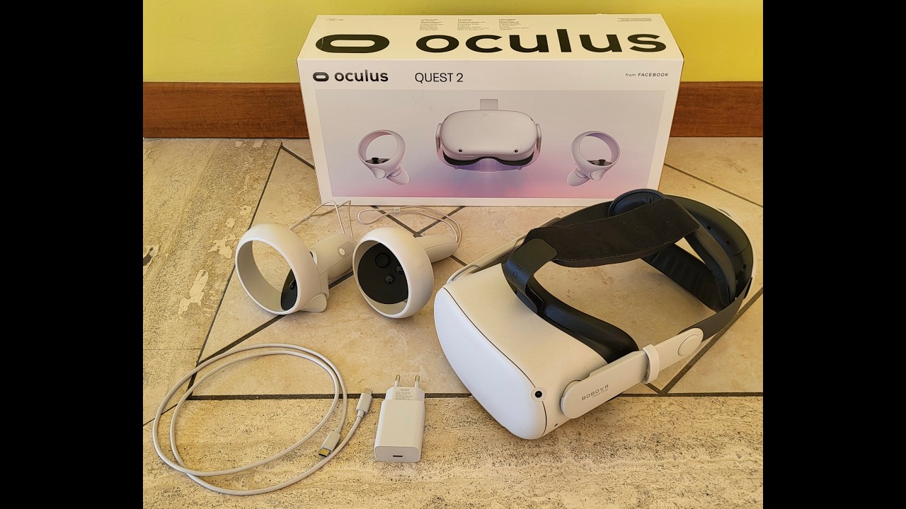 Meta Quest 2 128GB - Completo di scatola e tutti gli accessori originali + cinturino BOBOVR M1 Plus