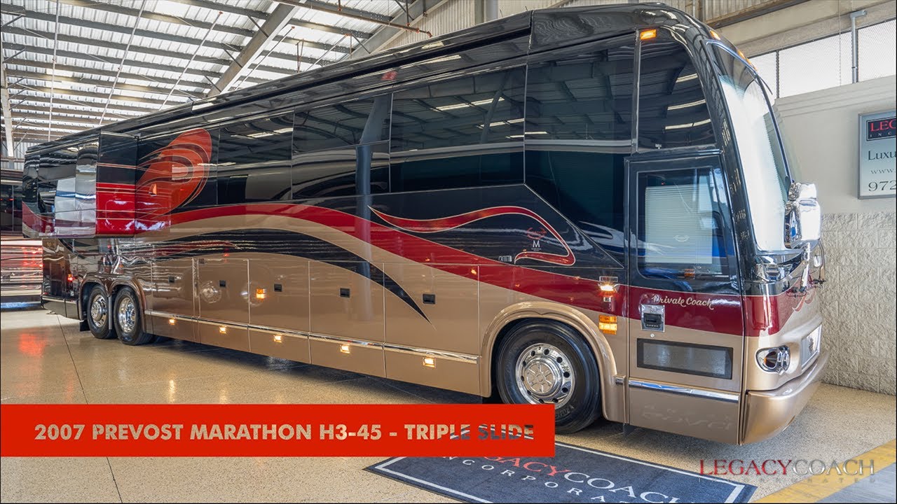 2007 Prevost Marathon H3 45 - Triple Slide
