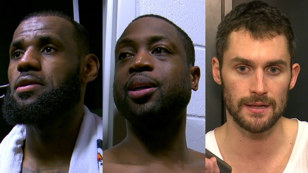 Dwyane Wade, LeBron James and Kevin Love talk Cavaliers' winning streak | ESPN