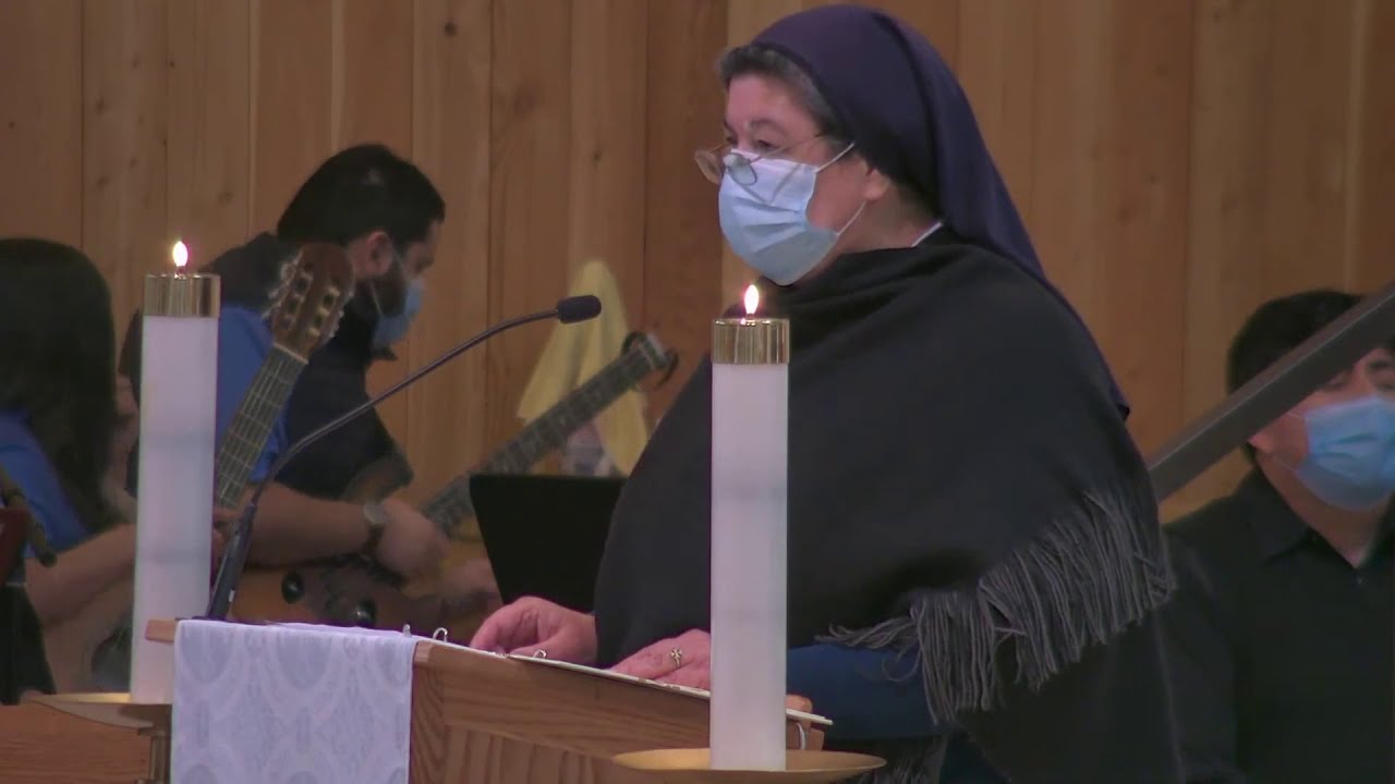 Misa de funeral para los miembros de la familia Espinoza