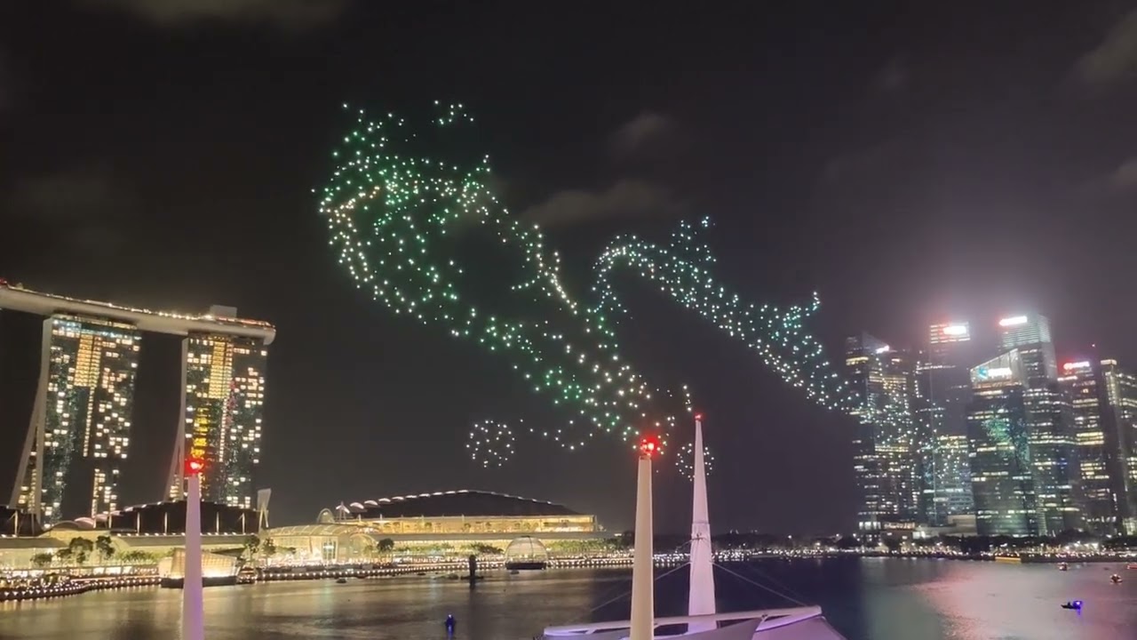 CNY Dragon Drone Show 2024 (Full Version)