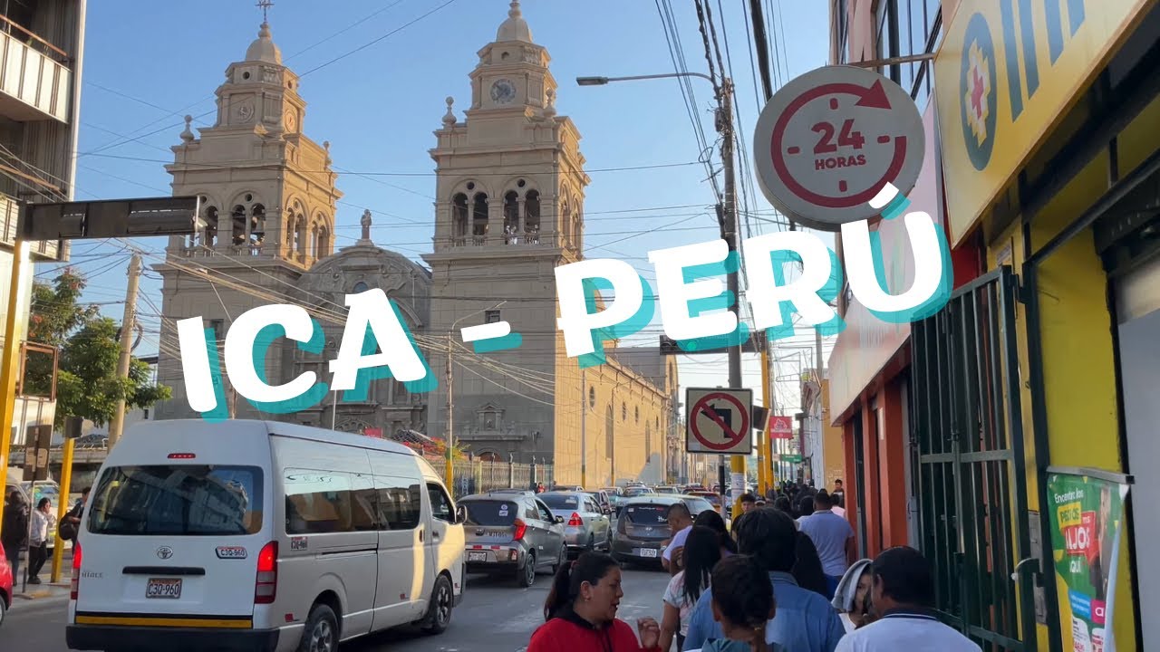 [4K] Caminata en ICA ¿una ciudad muy ruidosa?
