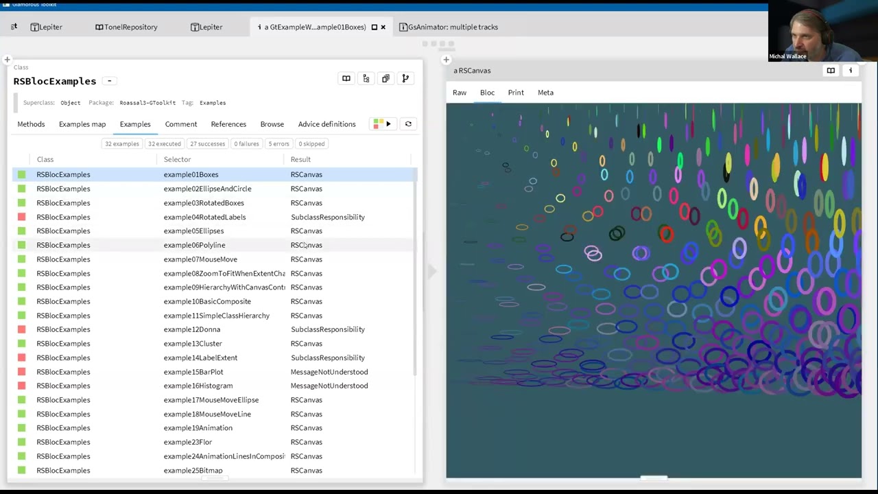 Roassal3 for GToolkit: Pair Programming with Oscar Nierstrasz